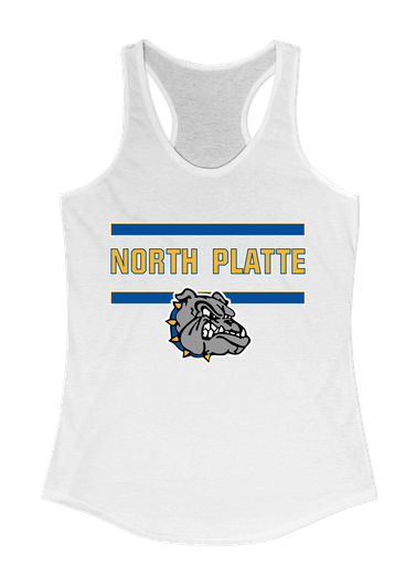 North Platte Bulldogs Mascot #4 Women's Tank Top