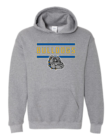North Platte Bulldogs Mascot #5 Men's Hoodie