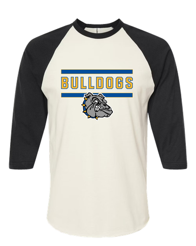 North Platte Bulldogs Mascot #5 Men's Baseball T-Shirt