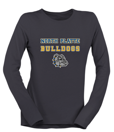 North Platte Bulldogs Spirit Women's Premium LS T-Shirt