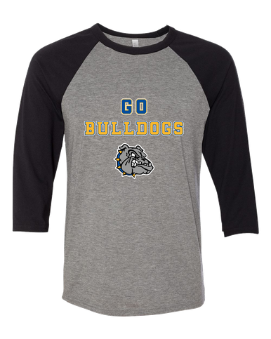 North Platte Bulldogs Go Team Women's Baseball T-Shirt