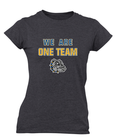 North Platte Bulldogs We Are One Team Women's SS T-Shirt