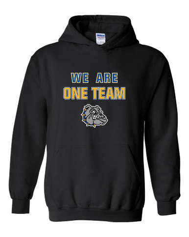 North Platte Bulldogs We Are One Team Men's Hoodie