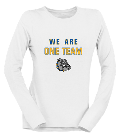 North Platte Bulldogs We Are One Team Women's Premium LS T-Shirt