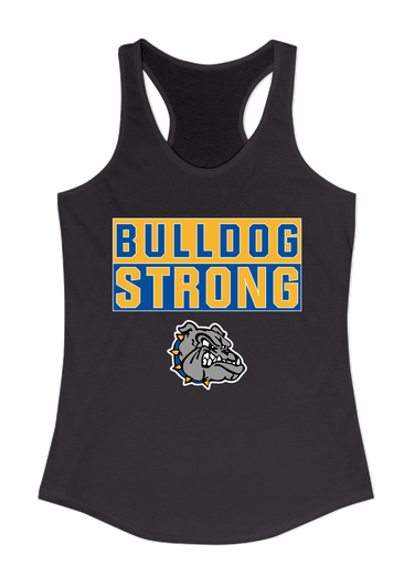 North Platte Bulldogs Strong #1 Women's Tank Top
