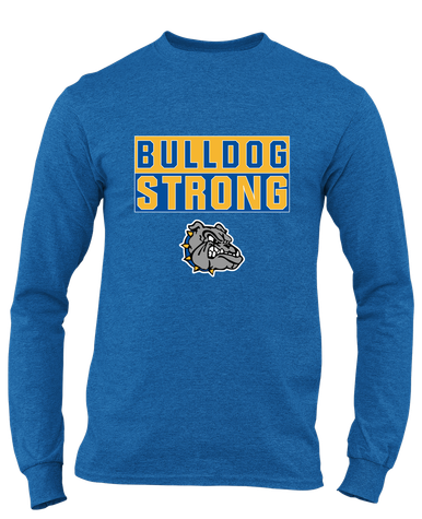North Platte Bulldogs Strong #1 Men's Premium LS T-Shirt