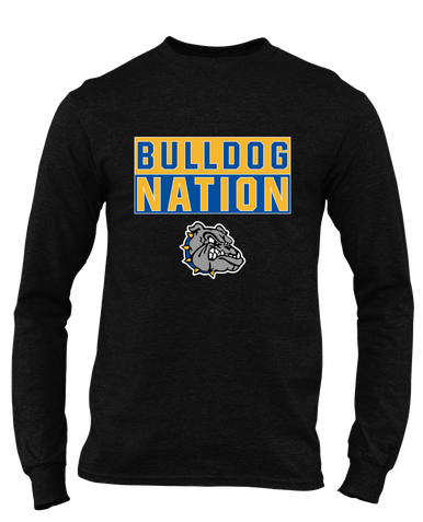 North Platte Bulldogs Nation #1 Men's Premium LS T-Shirt