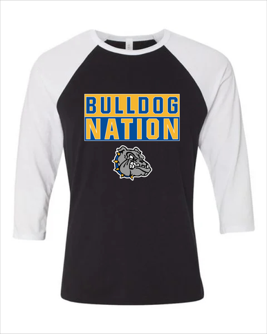 North Platte Bulldogs Nation #1 Men's Baseball T-Shirt