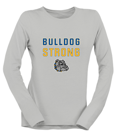 North Platte Bulldogs Strong #2 Women's Premium LS T-Shirt
