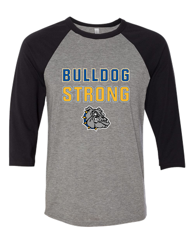 North Platte Bulldogs Strong #2 Women's Baseball T-Shirt