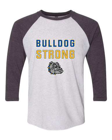North Platte Bulldogs Strong #2 Men's Baseball T-Shirt