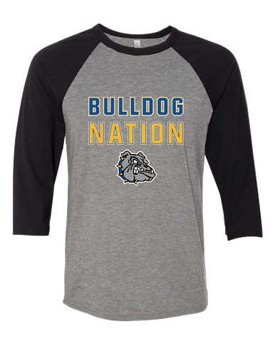North Platte Bulldogs Nation #2 Men's Baseball T-Shirt
