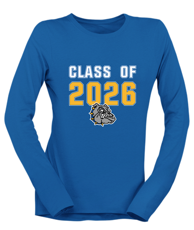 North Platte Bulldogs Class of 2026 Women's Premium LS T-Shirt