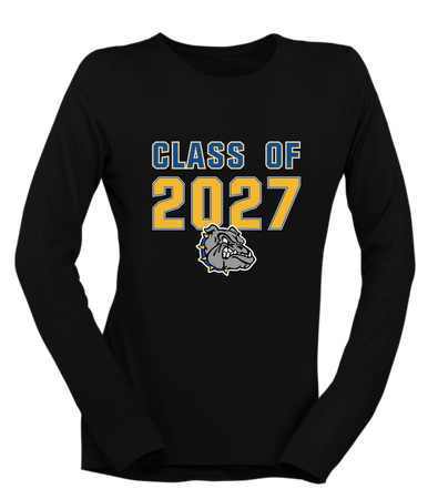 North Platte Bulldogs Class of 2027 Women's Premium LS T-Shirt