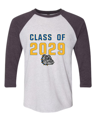North Platte Bulldogs Class of 2029 Men's Baseball T-Shirt