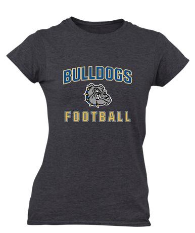 North Platte Bulldogs Football #1 Women's SS T-Shirt