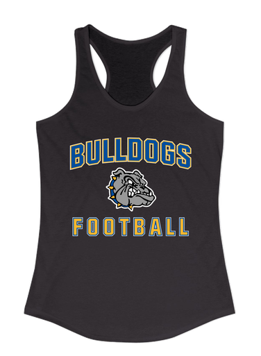 North Platte Bulldogs Football #1 Women's Tank Top