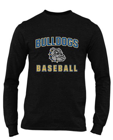 North Platte Bulldogs Baseball #1 Men's Premium LS T-Shirt