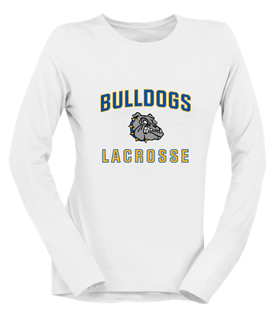 North Platte Bulldogs Lacrosse Women's LS T-Shirt