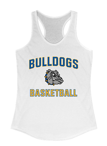 North Platte Bulldogs Basketball #1 Women's Tank Top