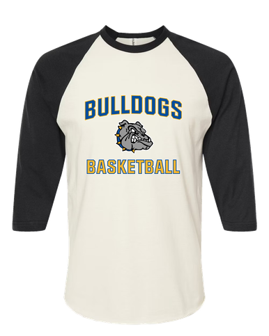 North Platte Bulldogs Basketball #1 Women's Baseball T-Shirt