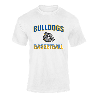 North Platte Bulldogs Basketball #1 Men's SS T-Shirt