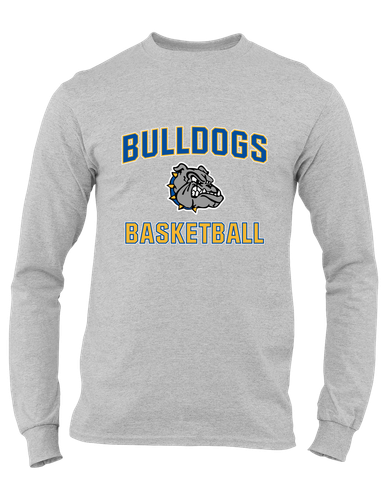 North Platte Bulldogs Basketball #1 Men's Premium LS T-Shirt