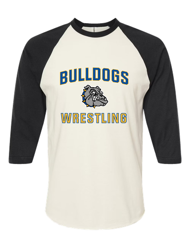 North Platte Bulldogs Wrestling Men's Baseball T-Shirt
