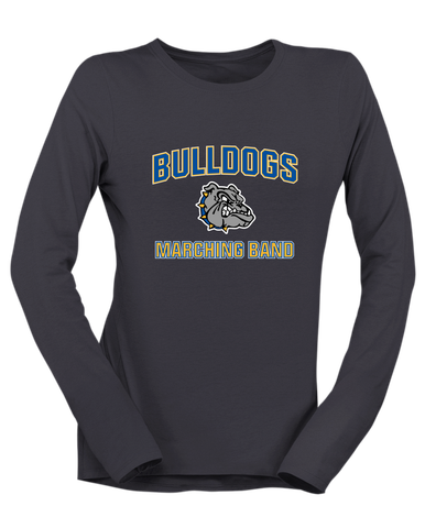 North Platte Bulldogs Marching Band Women's LS T-Shirt
