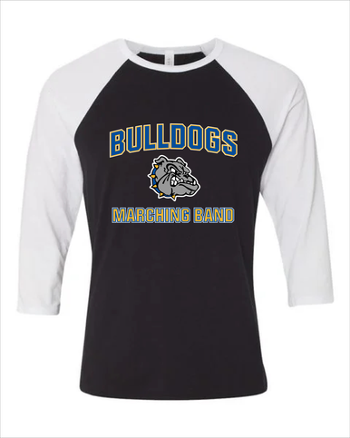 North Platte Bulldogs Marching Band Men's Baseball T-Shirt