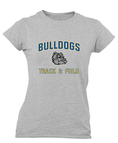 North Platte Bulldogs Track & Field Women's SS T-Shirt