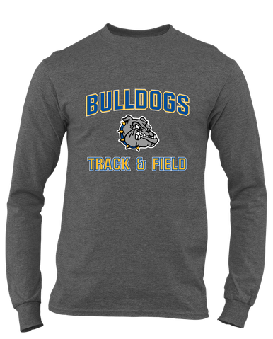 North Platte Bulldogs Track & Field Men's LS T-Shirt