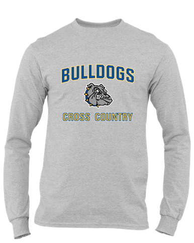 North Platte Bulldogs Cross Country Men's LS T-Shirt
