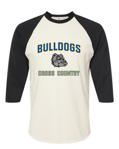 North Platte Bulldogs Cross Country Women's Baseball T-Shirt