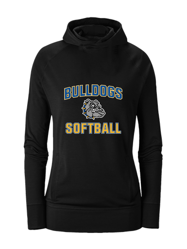 North Platte Bulldogs Softball #1 Women's Hoodie
