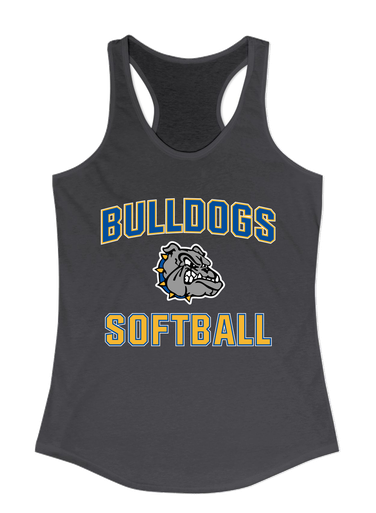 North Platte Bulldogs Softball #1 Women's Tank Top
