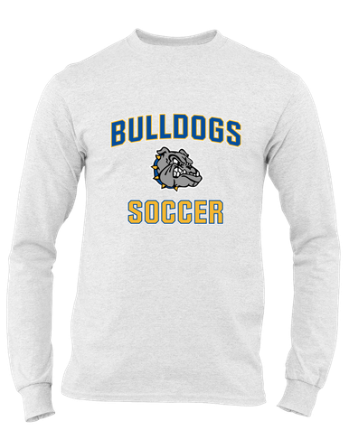 North Platte Bulldogs Soccer #1 Men's Premium LS T-Shirt
