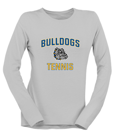 North Platte Bulldogs Tennis Women's LS T-Shirt