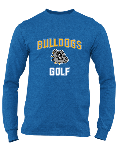 North Platte Bulldogs Golf Men's LS T-Shirt