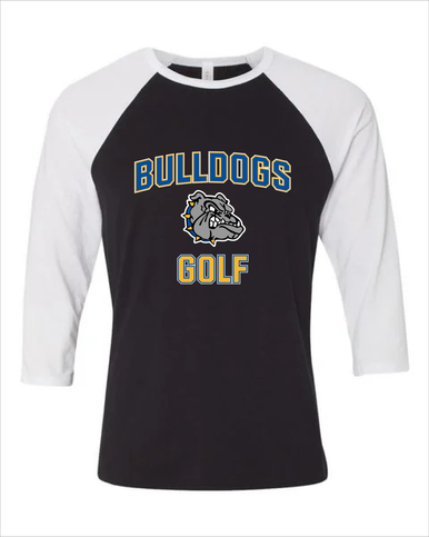 North Platte Bulldogs Golf Men's Baseball T-Shirt