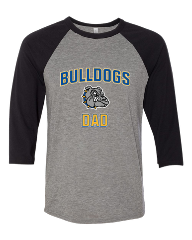 North Platte Bulldogs Dad Men's Baseball T-Shirt