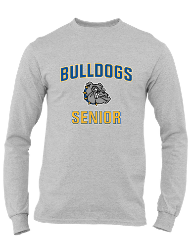 North Platte Bulldogs Senior #1 Men's LS T-Shirt