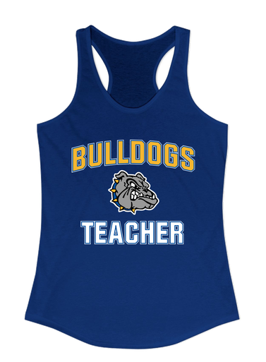 North Platte Bulldogs Teacher Women's Tank Top