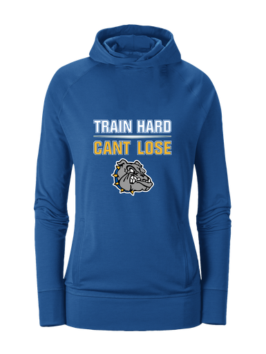 North Platte Bulldogs Train Hard, Can't Lose Women's Hoodie