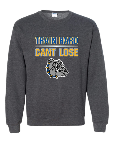 North Platte Bulldogs Train Hard, Can't Lose Men's Sweatshirt