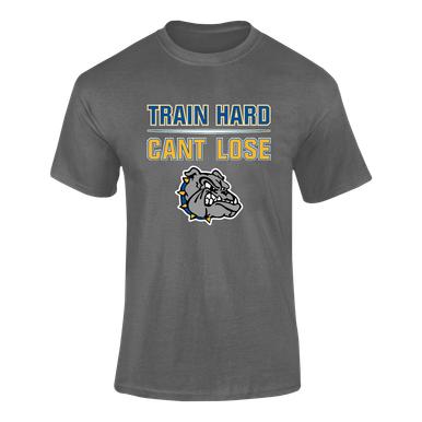 North Platte Bulldogs Train Hard, Can't Lose Men's SS T-Shirt