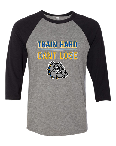 North Platte Bulldogs Train Hard, Can't Lose Women's Baseball T-Shirt