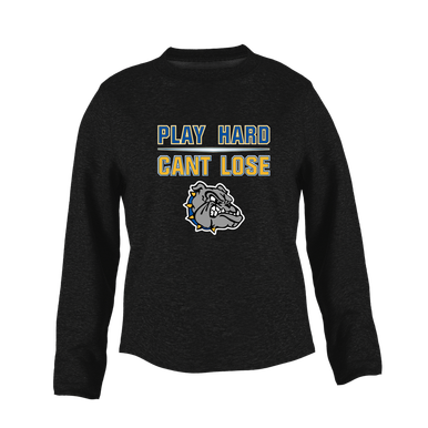 North Platte Bulldogs Play Hard, Can't Lose Women's Sweatshirt