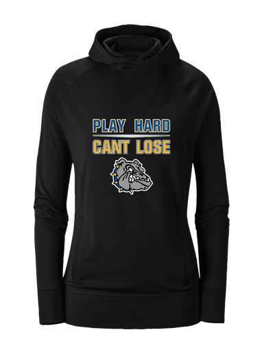 North Platte Bulldogs Play Hard, Can't Lose Women's Hoodie