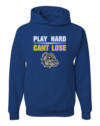 North Platte Bulldogs Play Hard, Can't Lose Men's Premium Hoodie
